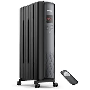 Aquecedor Elétrico Portátil com Controle Remoto e Temporizador, 1500W, 110v, DREO DR HSH005, Preto