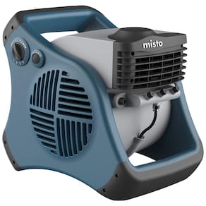 Ventilador de Nebulização Externo com 3 Velocidades ideal para Esportes, Camping, Decks de Pátios, 110V, Lasko 7054, Azul