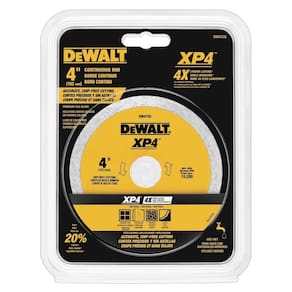 Lâmina DEWALT DW4735 Wet/Dry XP4 de porcelana e azulejo 4cm