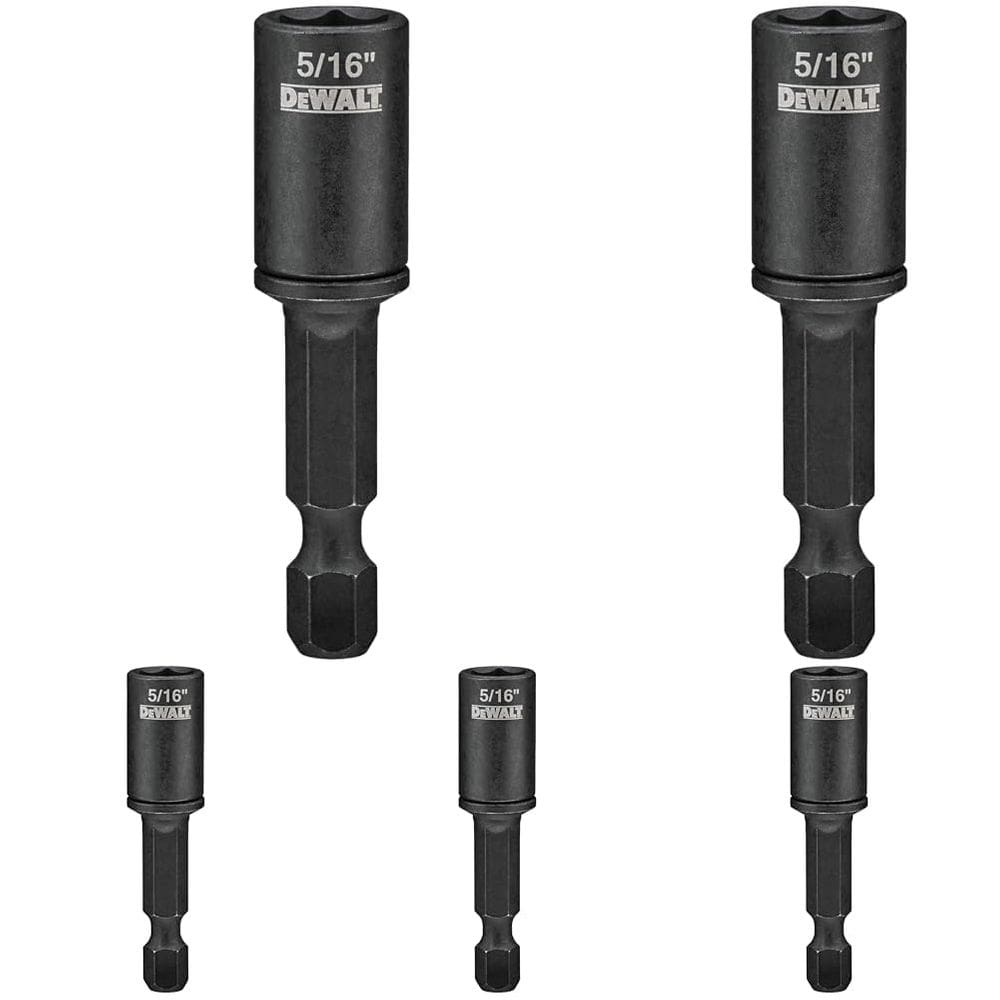 Nut Driver DEWALT DWADND516 removível de 5/16 polegadas (pacote com 5)