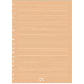 Refil Caderno Univ. Smart 48FLS 20cm x 27,5cm Laranja - DAC