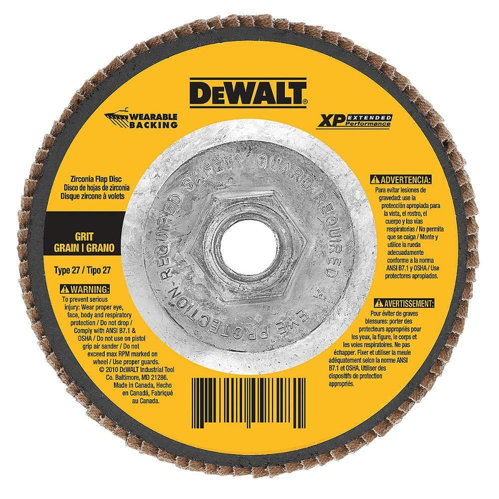 Disco de aba DEWALT DW8219H Z60 T27 WB 7 polegadas
