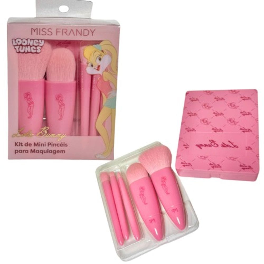 Kit De Mini Pincel Lola Bunny - Miss Frandy