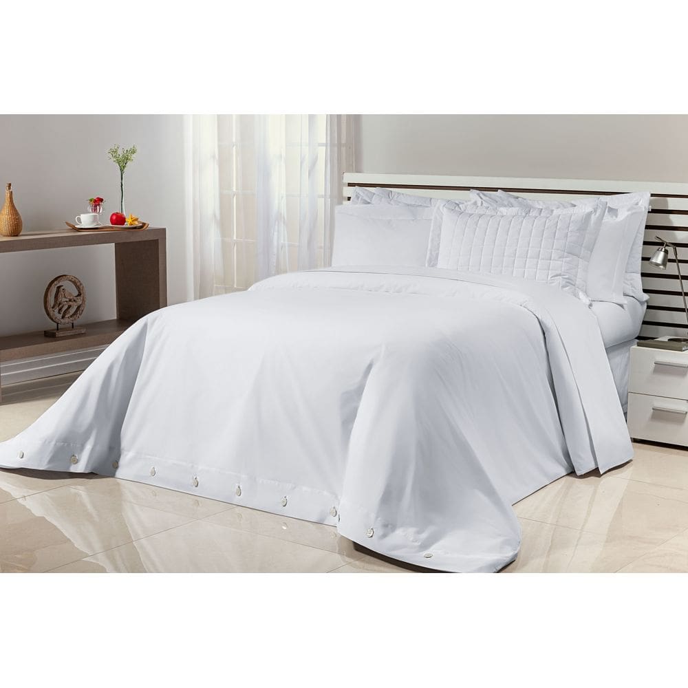 Capa de Edredom Queen Duvet 100% Algodão 200 Fios Glass