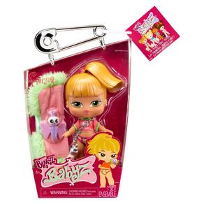 Boneca fashion Bratz Babyz Fianna com moda real e animal de estimação