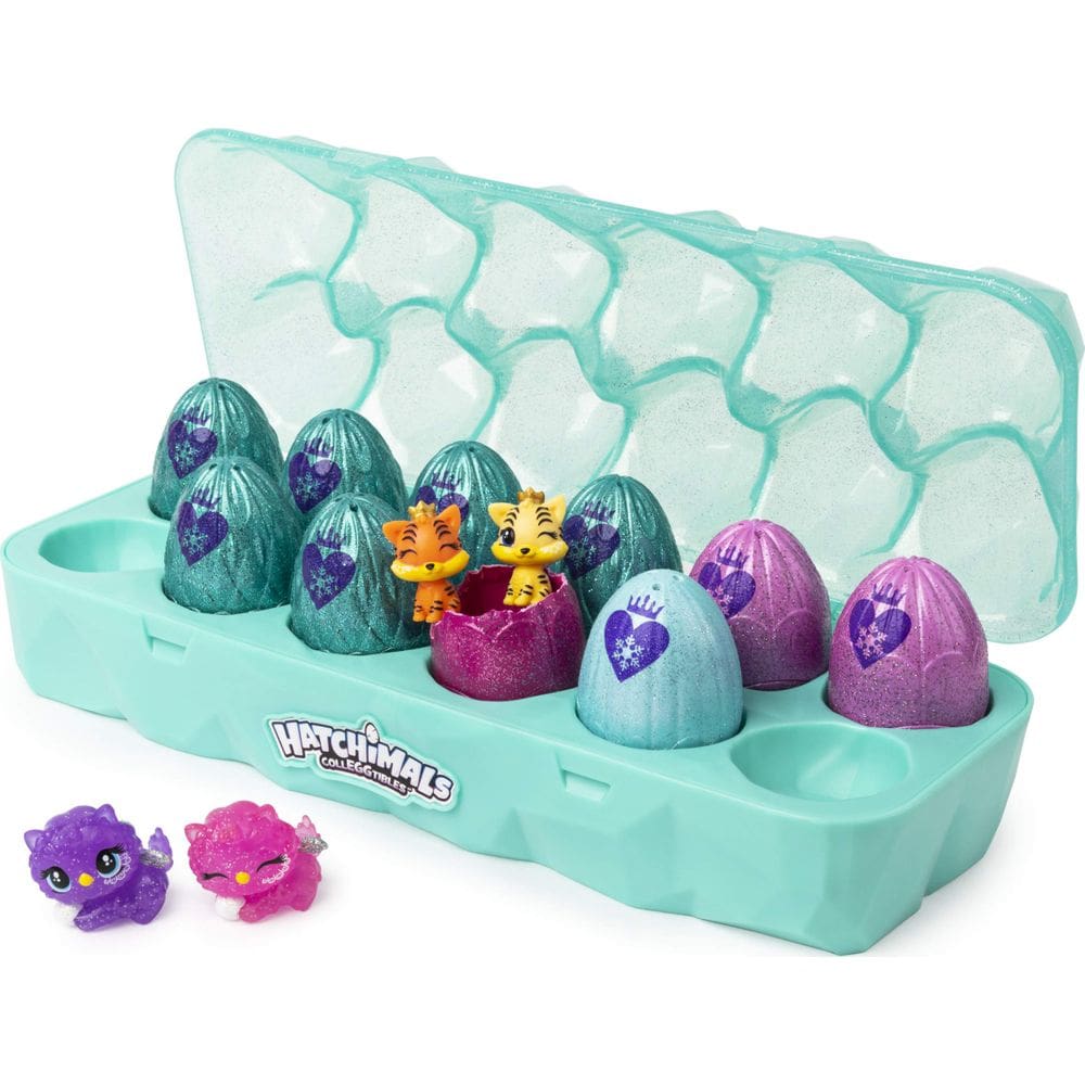 Caixa de joias Toy Hatchimals Colleggtibles Royal Dozen, pacote com 12
