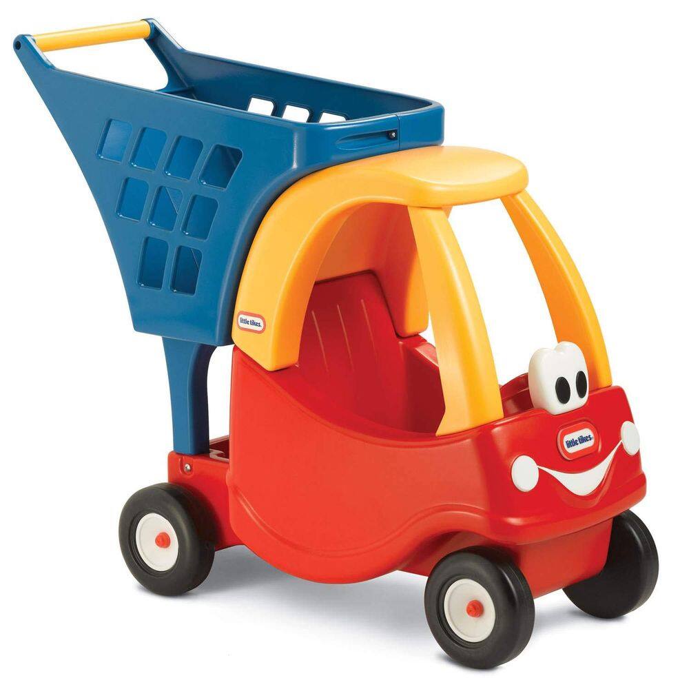 Carrinho de Compras Little Tikes Cozy Red/Yellow