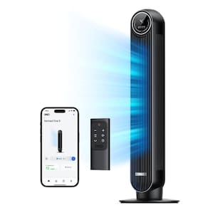 Tower Fan Dreo para quarto Smart Oscillating Quiet 28dB