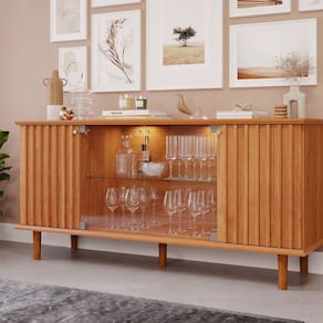 Buffet para Sala de Jantar Janice 78x165x45,3cm Cinamomo