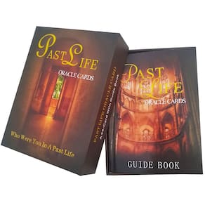 Oracle Cards GZXINKE Past Life com guia +44 baralho de tarô
