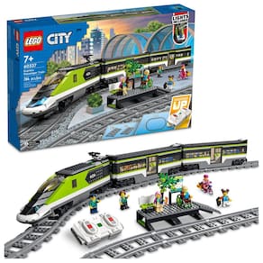 Conjunto de trem LEGO City Express Passenger 60337 com controle remoto