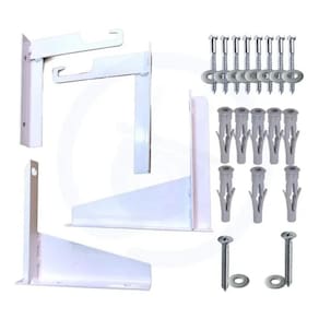 Suporte Parede Secadora Brastemp Bsi10 Bsi24 Bsx10 Preto