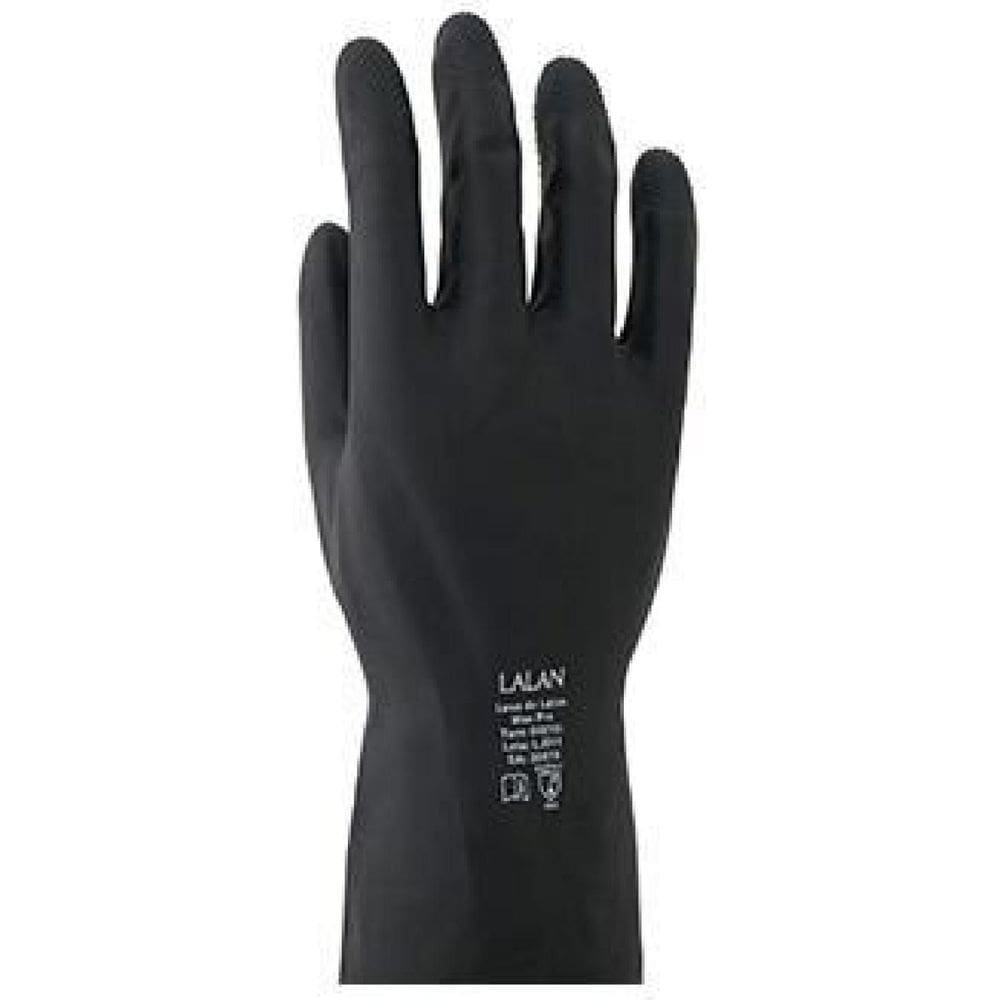 Luvas Do Chef Pretas 10 Unidades - Latex - G