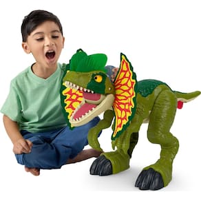 Brinquedo de dinossauro Fisher-Price Imaginext Jurassic World Dilophosaurus