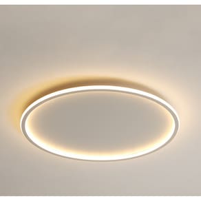 Plafon Belly Led Moderno Branco 40W 3000K 40 Cm Redondo