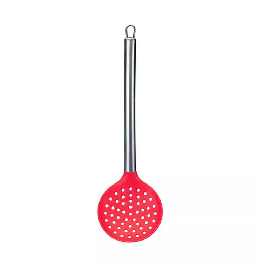 Espumadeira Brinox em Silicone e Aço Inox