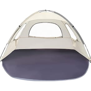 Tenda de praia WhiteFang, protetor solar portátil anti-UV para 3 pessoas