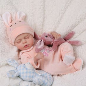 Boneca Reborn BABESIDE Lifelike 30 cm com acessórios de 3 anos ou mais