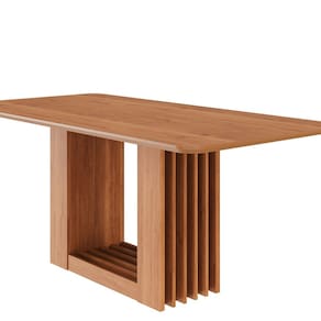 Mesa para Sala de Jantar Ariela 180 Cm sem Vidro Cinamomo