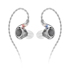 Fones de ouvido FiiO FD11 High Performance Dynamic Driver iEMs Silver