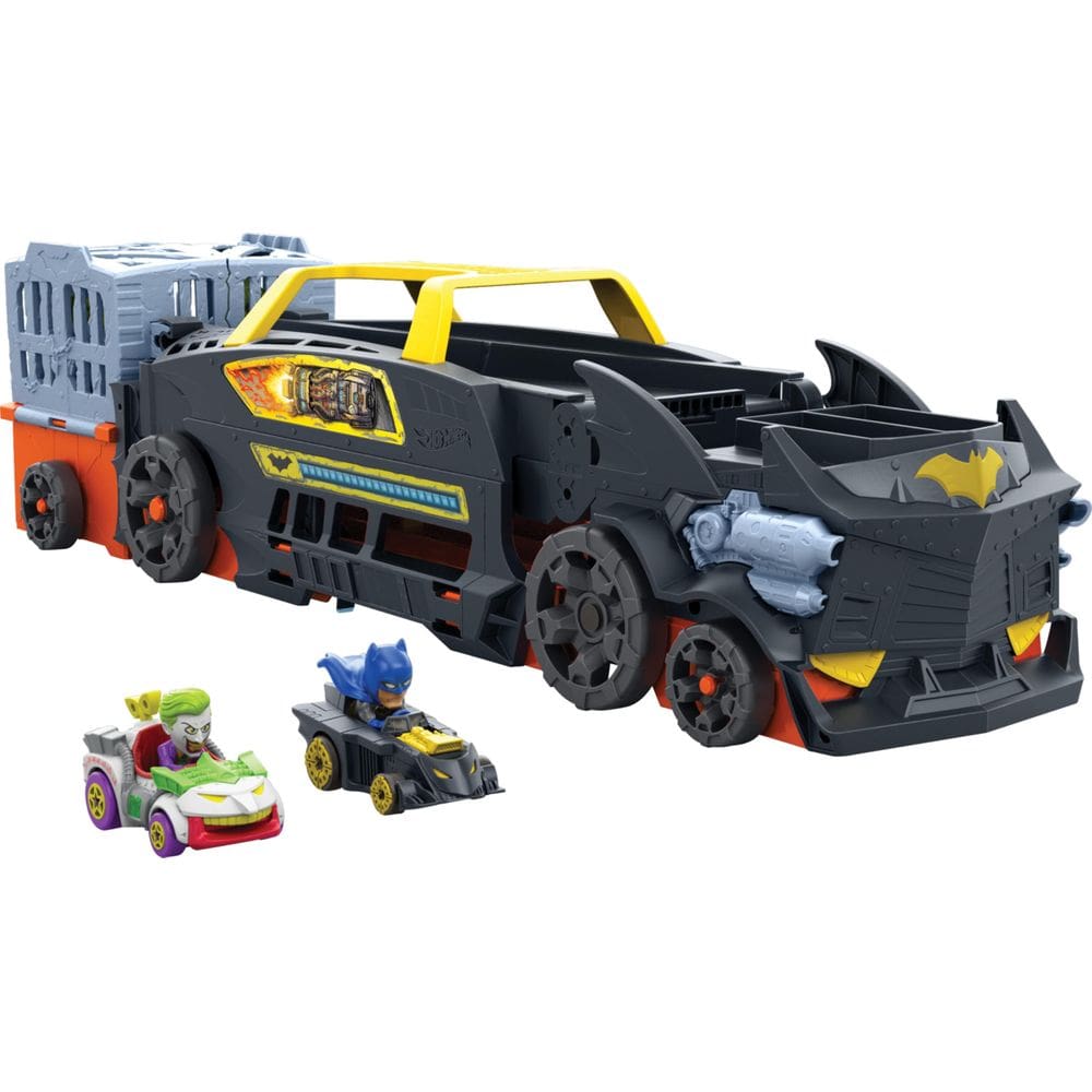 Carro de brinquedo e pista Hot Wheels RacerVerse Batman`s Escape Chase