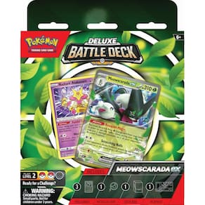 Jogo de cartas colecionáveis Pokémon Meowscarada Deluxe Battle Deck
