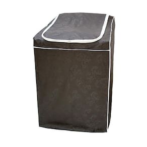 Capa Maquina De Lavar Com Zíper Electrolux Brastemp Marron