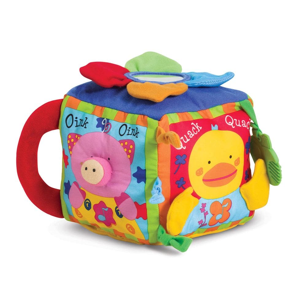 Brinquedo educativo para bebês Melissa & Doug K`s K`s K`s Kids Farmyard Cube