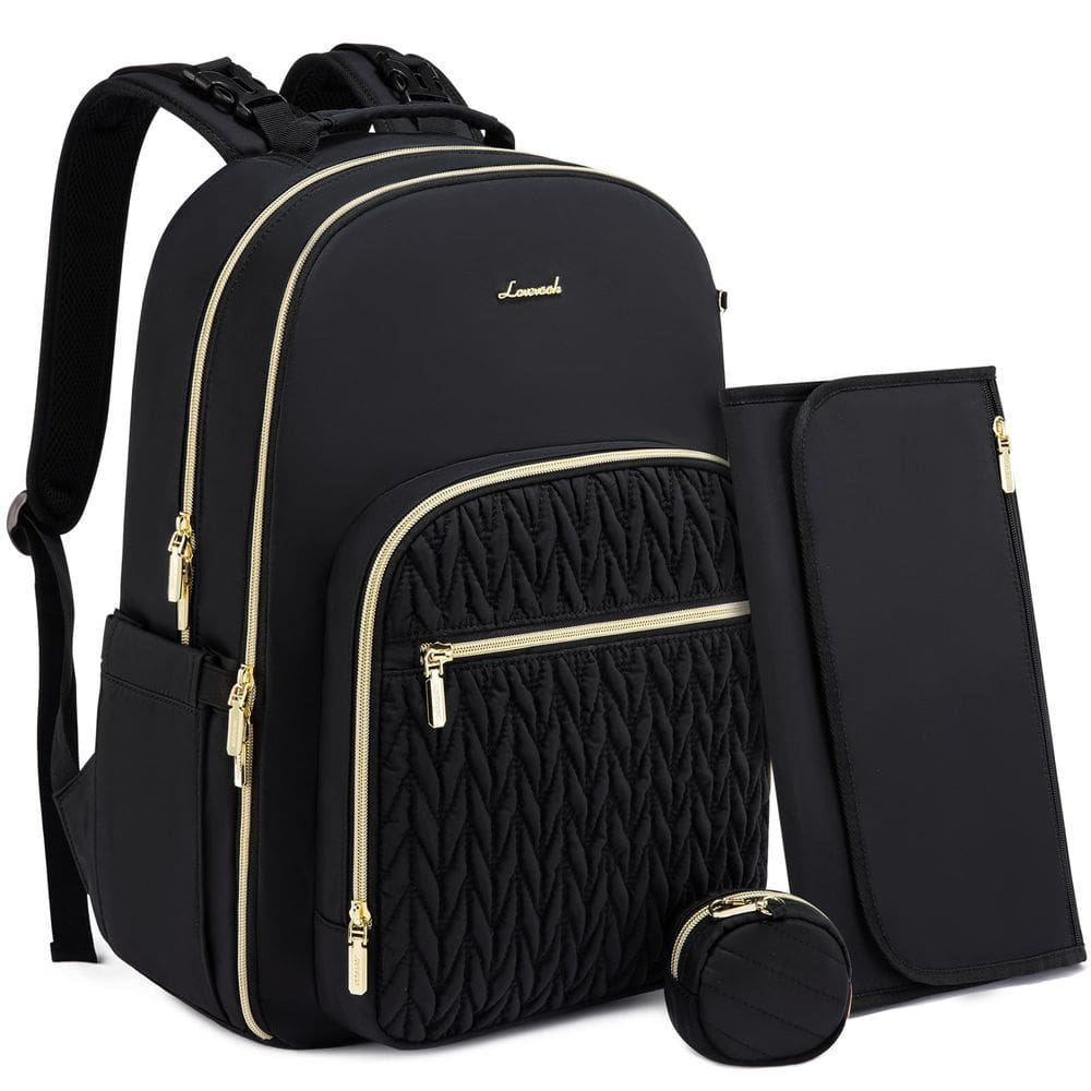 Bolsa de fraldas LOVEVOOK Mochila elegante para bebês com trocador