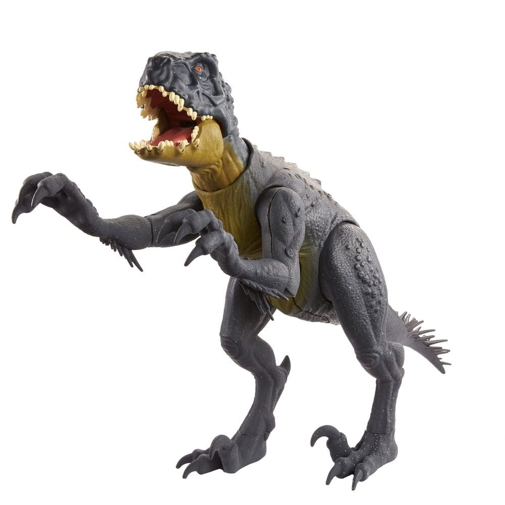 Boneco de ação Mattel Jurassic World Slash `N Battle Scorpios Rex