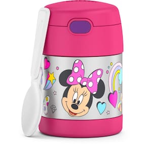 Frasco de alimentos isolado THERMOS FUNTAINER 300mL Preschool Minnie