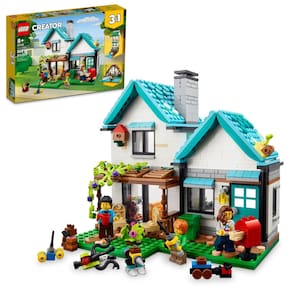 Brinquedo de construção LEGO Creator 3 em 1 Cozy House 31139 com minifiguras