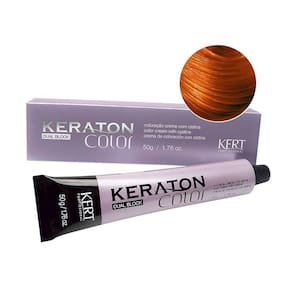 Keraton Dual Block N 8.34 Louro Claro Dourado Acobreado 50G