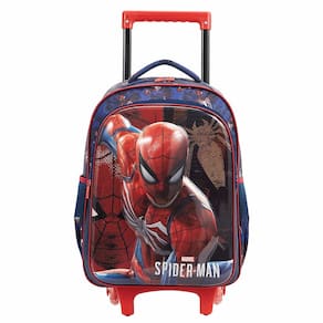 Mochila de Rodinhas - Marvel Spiderman Face SE - Xeryus