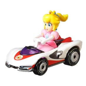 Carro de brinquedo Hot Wheels GJH58 Hotwheels Mario Kart Peach P-Wing