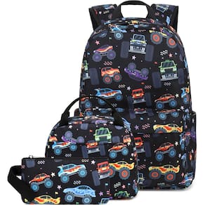 Mochila CAMTOP School para crianças com conjunto de lancheira de 4 a 10 anos