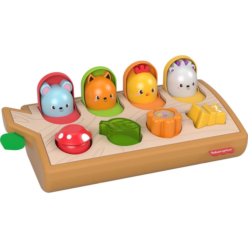 Brinquedo para bebês Fisher-Price Hide & Peek Pop-Up Animal de 9 meses ou mais