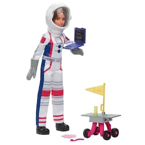 Conjunto Playset de astronauta do 65º aniversário da Barbie Careers