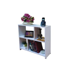 Rack Berlim - 58x20x61cm - MDP 15mm - Branco Brilhante