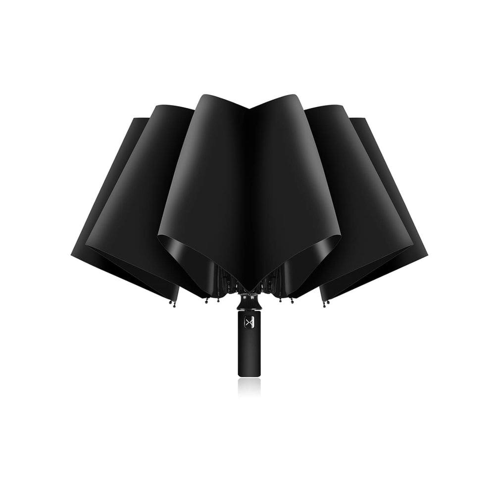 Guarda-chuva XIXVON Plus UPF 50+ 99% de proteção UV preto 117cm