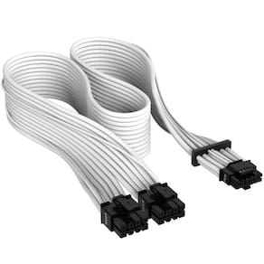 Cabo de alimentação Corsair Premium 600W PCIe 5.0 Branco