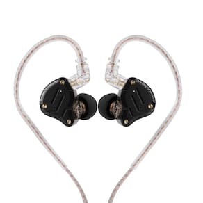 Fones de ouvido Linsoul KZ ZS10 Pro 4BA+1DD 5 Driver HiFi com microfone