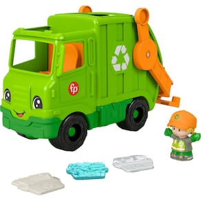 Caminhão de reciclagem de brinquedos Fisher-Price Little People 1+ Years