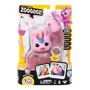 Toy Little Live Pets Hug n` Hang Zoogooz Uoolla Unicorn