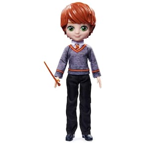 Boneca Mundo Mágico Harry Potter Ron Weasley 20 cm para crianças maiores de 6 anos