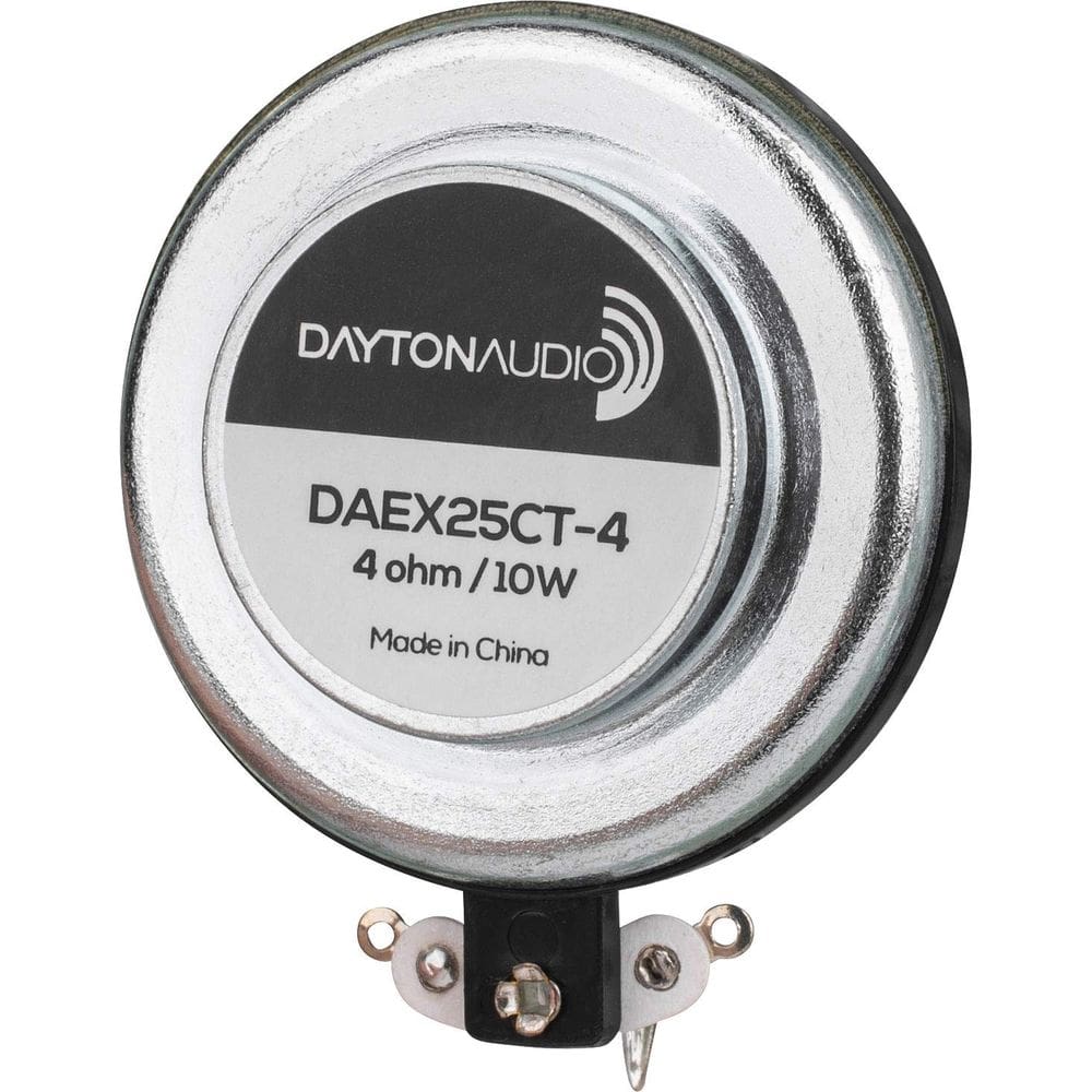 Exciter Dayton Audio DAEX25CT-4 Tipo de moeda 25 mm 10W 4 Ohm
