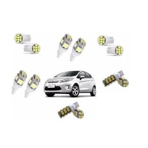 Kit 12 Lâmpadas LED Blue Lion Ford New Fiesta