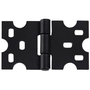 Kit 18 Dobradiças Mexicana + 14 Puxadores Argola Preto 1063