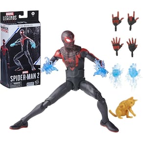Boneco de ação Marvel Legends Series 6 Miles Morales F7056