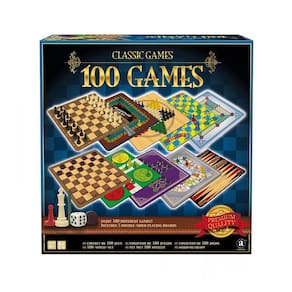 Jogo de Tabuleiro Merchant Ambassador Classic Games 100 Games